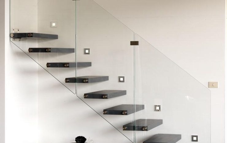 Utiliser le verre pour votre rampe d’escalier