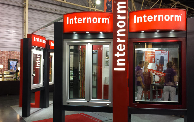 Bati Deco Dis distributeur menuiseries Internorm près de Lille