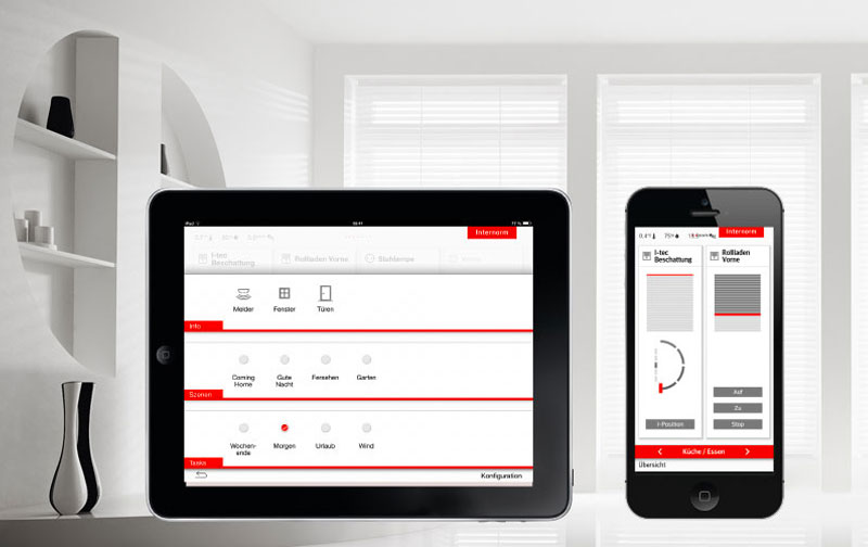 Pilotez vos fenêtres connectées Internorm avec l'appli i-Tec Smartwindow