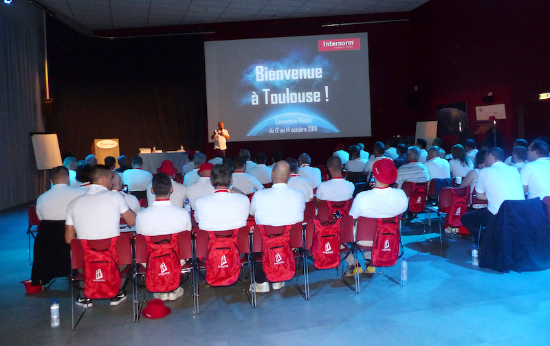 Convention pilotes 2018 Internorm à Toulouse