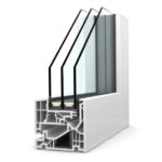 Fenêtre triple-vitrage KF 520 PVC Studio