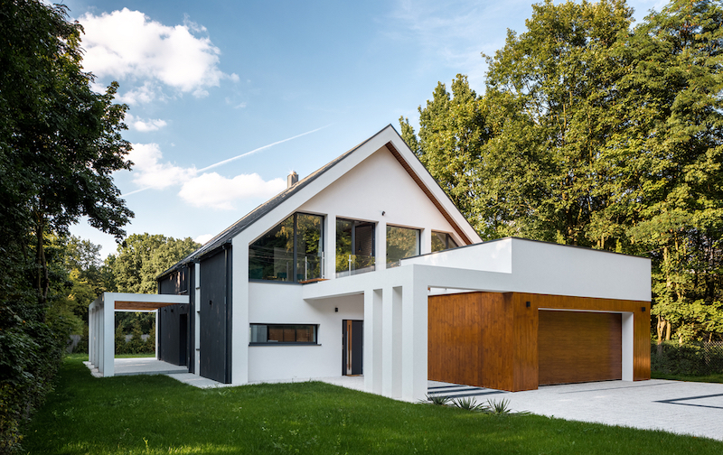 Matériau fenêtres maison passive