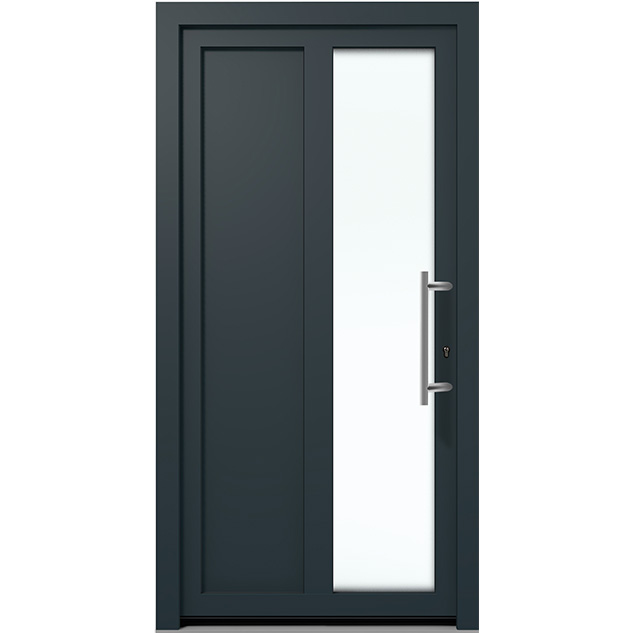 Porte d'entrée PVC ou PVC - Aluminium – Internorm