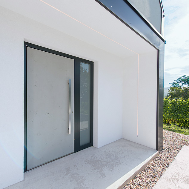 Porte d'entrée Alu AT 410 ambiance