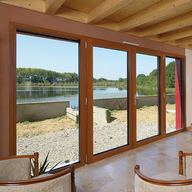 Porte-fenêtre Bois/Alu HF 310
