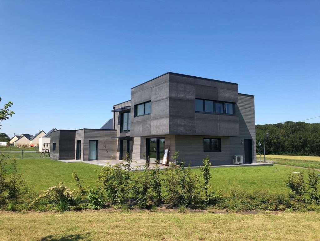 Une maison passive équipée de menuiseries Internorm dans le Calvados