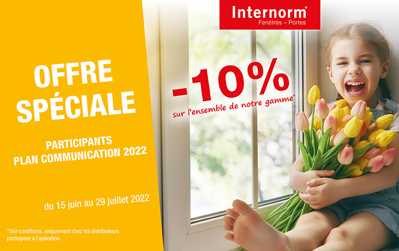 Jusqu’au 29 juillet 2022 : bénéficiez de -10% sur l’ensemble de nos gammes !