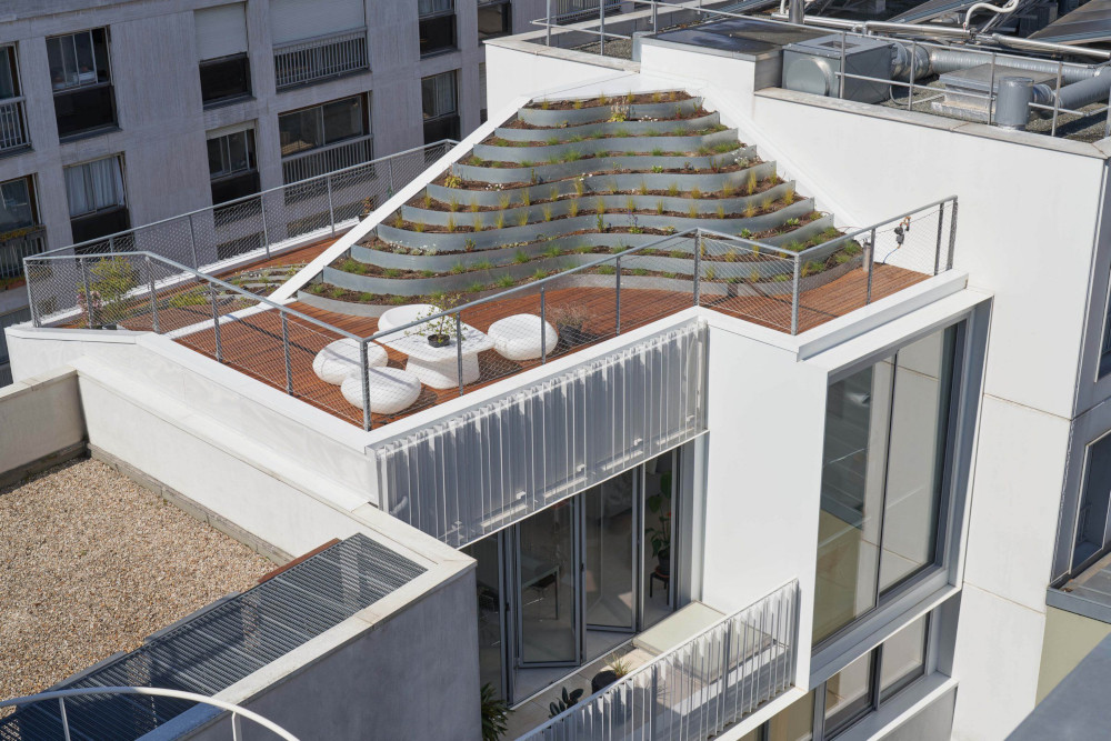 Une colline arborée sur les toits de Paris !