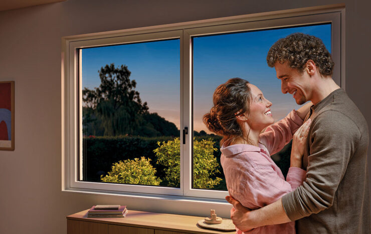 Couleur intérieur et triple-vitrage offerts